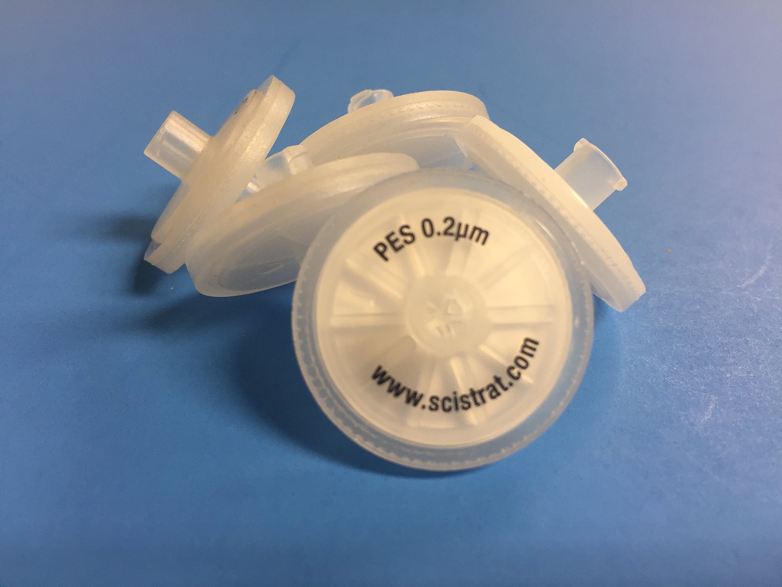 Syringe Filter, Polyethersulfone, 25mm diameter, 0.2um, 25/pk