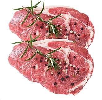 Ribeye Steak x 2, Fresh Beef Rib Eye Steaks From Master Butcher, Aged For 28 Days, Tender And Flavoursome, Suitable for Home Freezing, Each Steak Approx 250g, Pack Approx 500g