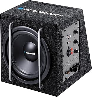 Blaupunkt BPGTB8200A 8-Inch 150 Watt Powered Subwoofer (Black)
