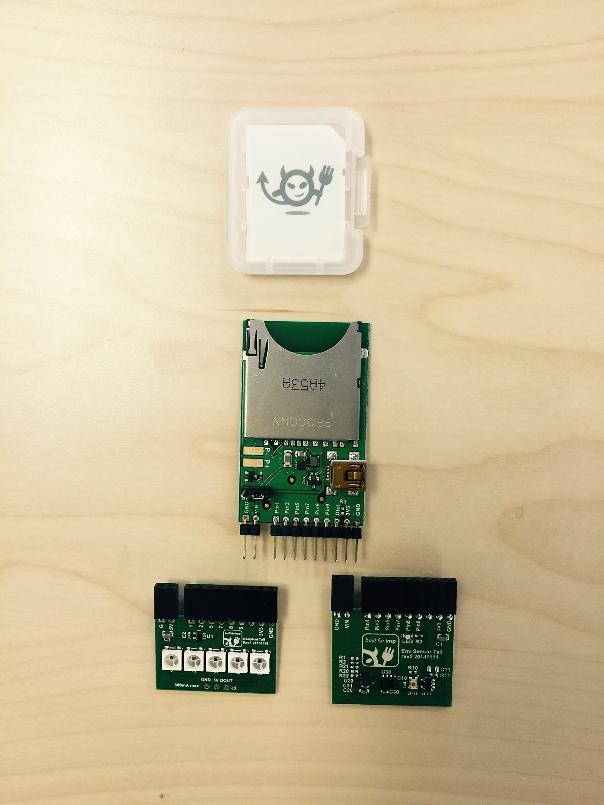 Electric Imp WiFi Environmental Sensor & LED kit