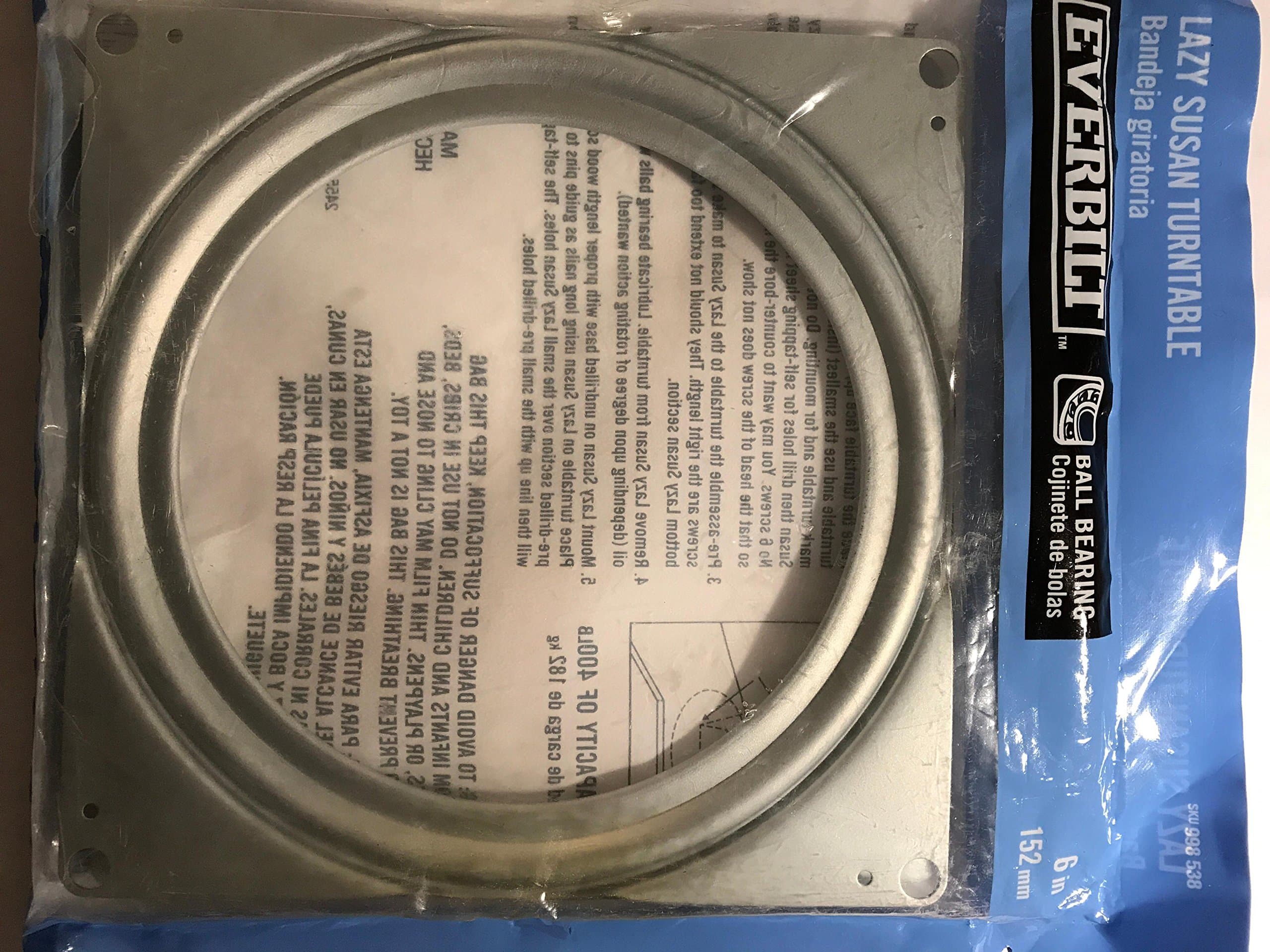 Everbilt 6 in. Lazy Susan Turntable