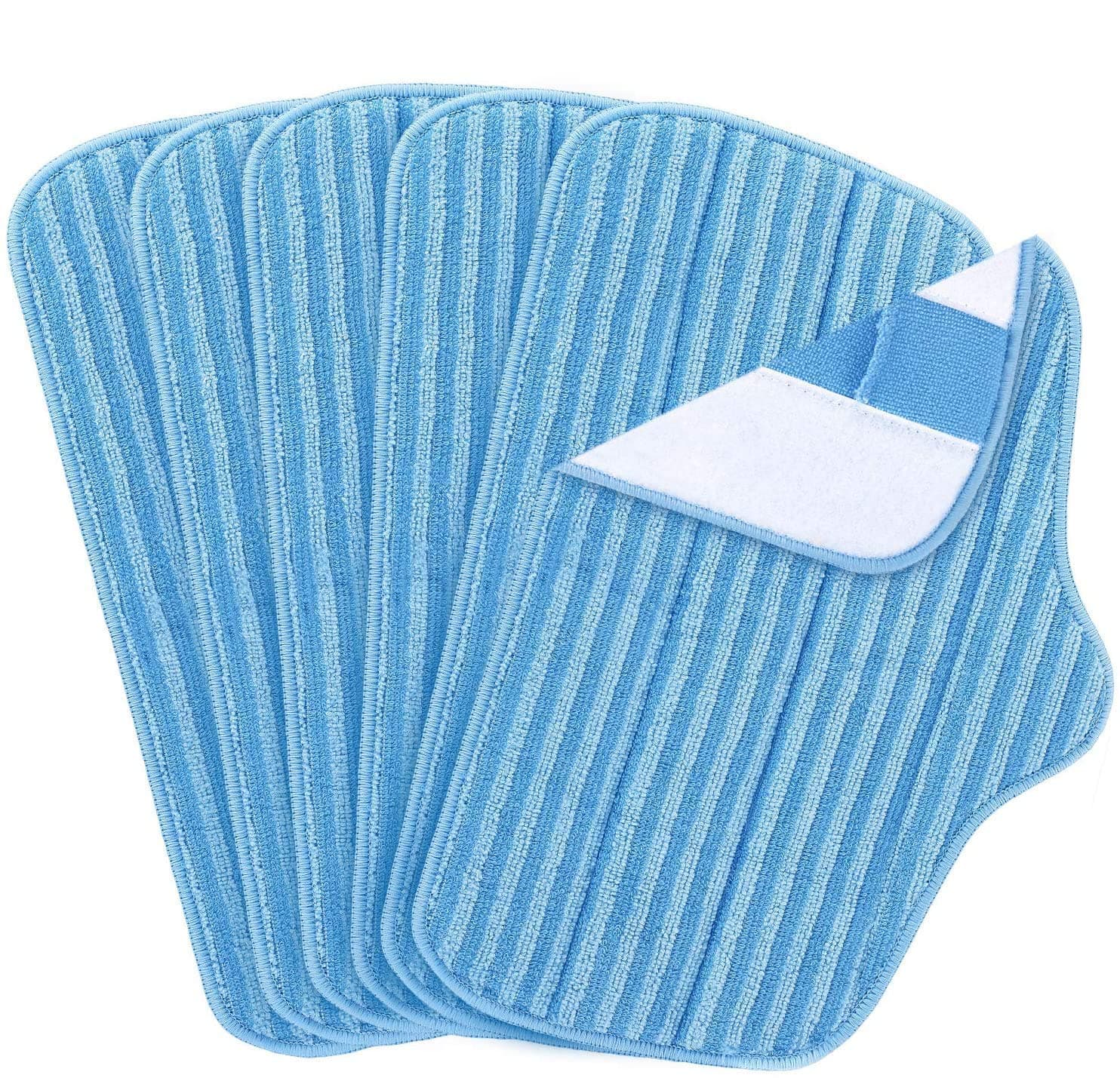 LINNIW 6 Pack Replacement Microfiber Mop Pads Compatible McCulloch MC1275 and SF-275/SF-370