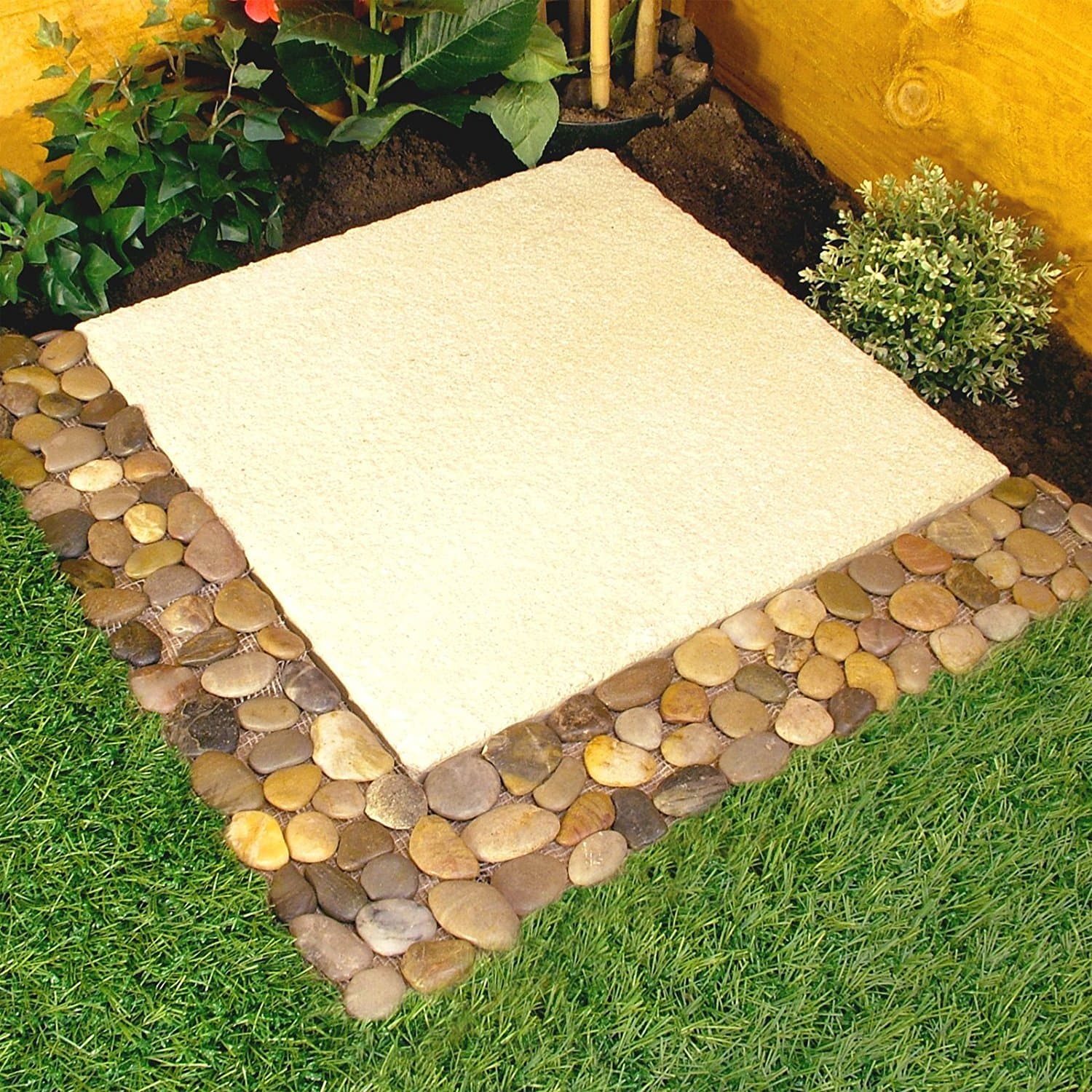 Great Ideas By Post Garden Border Pebble Strips