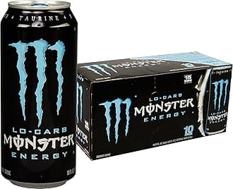 Energy, Lo-Carb, 16 fl oz, 10 Pack