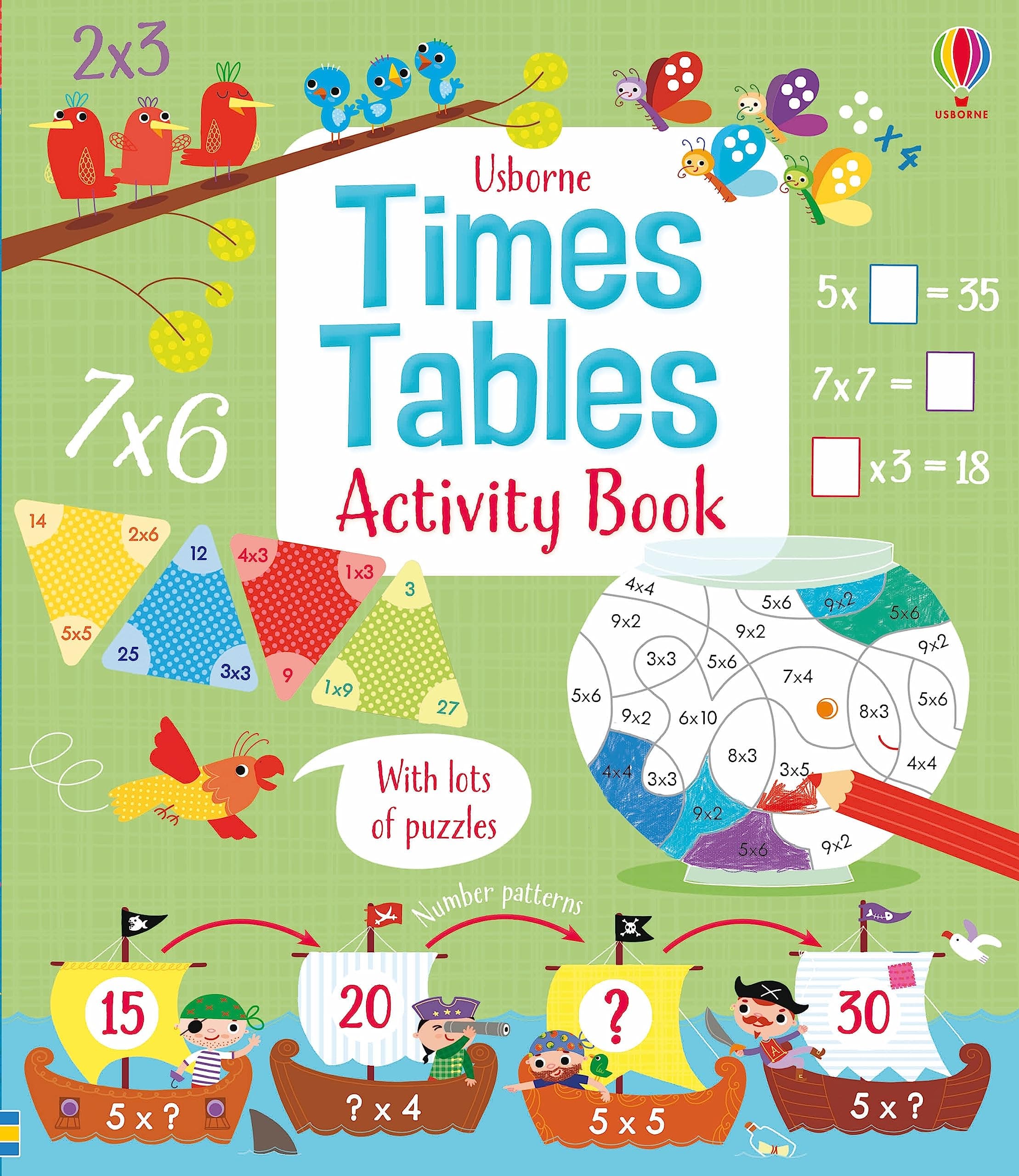 Times Tables Activity Book Paperback – March 31, 2016