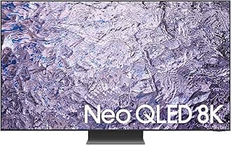 SAMSUNG 85-Inch Class Neo QLED 8K QN800C Series Mini LED Quantum HDR Smart TV with Ultra Slim Design, Dolby Atmos, Object Tracking Sound+, Q-Symphony 3.0, Alexa Built-in (QN85QN800C, 2023 Model)