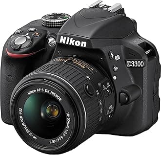 Nikon D3300 DSLR Camera with 18-55mm VR II Lens