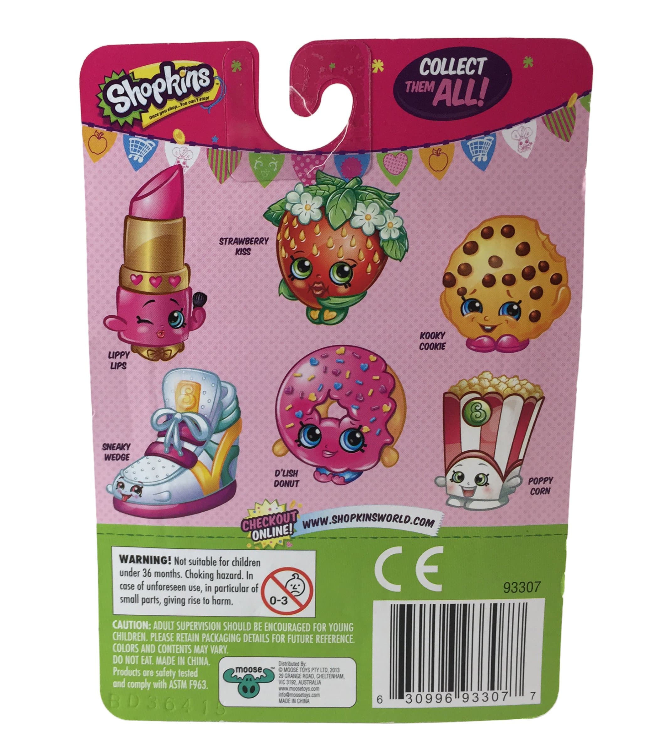 Shopkins Dangler Single Pack, Kooky Cookie