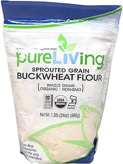 Pure Living Liv Organic Sprouted Buckwheat Flour - 24 oz