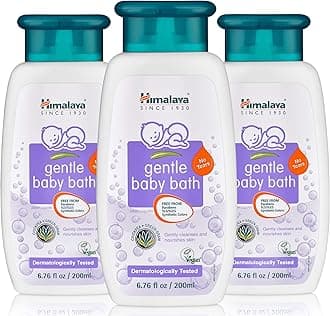 Gentle Baby Bath, Gentle, Non-Irritating Cleanser for Nourishing Your Baby's Skin, 6.76 Fl Oz (Pack of 3)