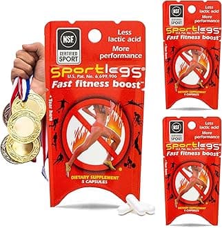 Pre-Exercise Metabolic Primer for Runners, Cyclists and Endurance Athletes - Helps Muscles Use and Recycle Lactate for Smoother, Longer Efforts - NSF Certified for Sport - 15 Capsules