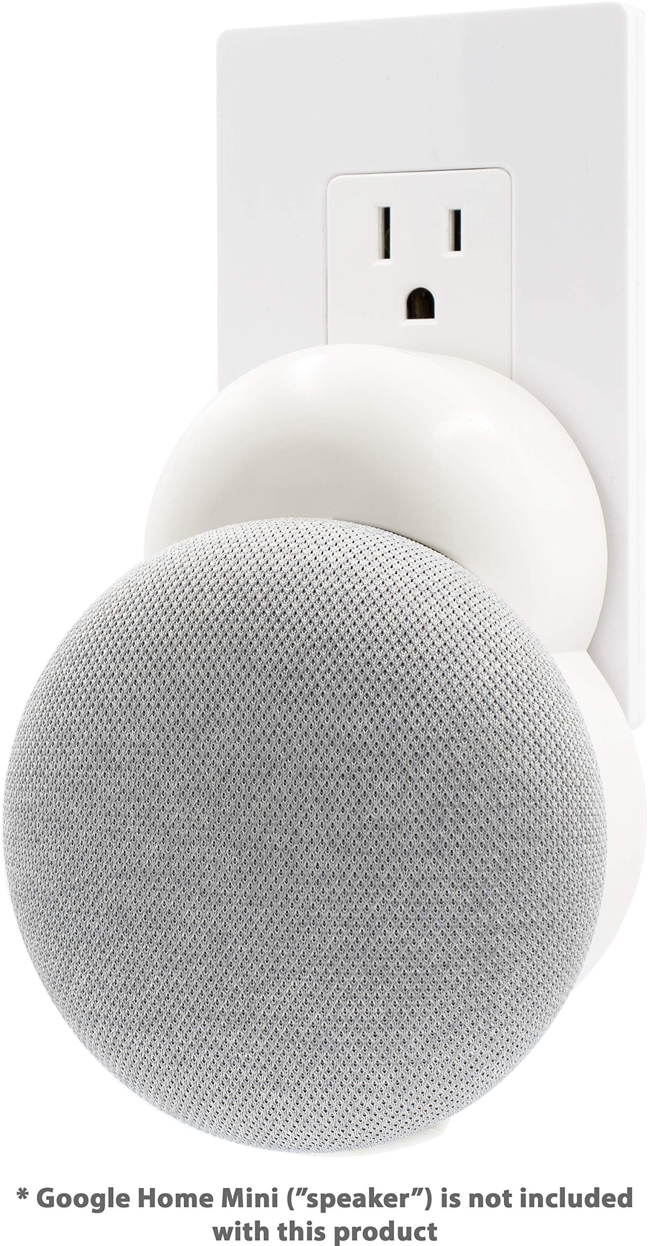 Plug-in Mount - Accessory for Google Home Mini (White)