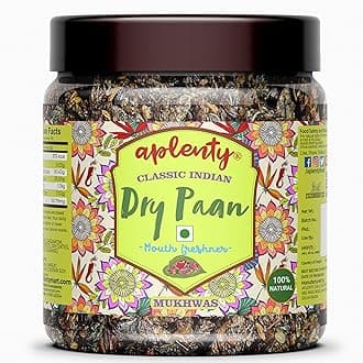 Aplenty Green Dry Paan Special 400g Sukha Meetha Paan Mukhwas Mouth Freshener Made with Betel Leaf Herbs and Spices Without Supari or Areca Nut