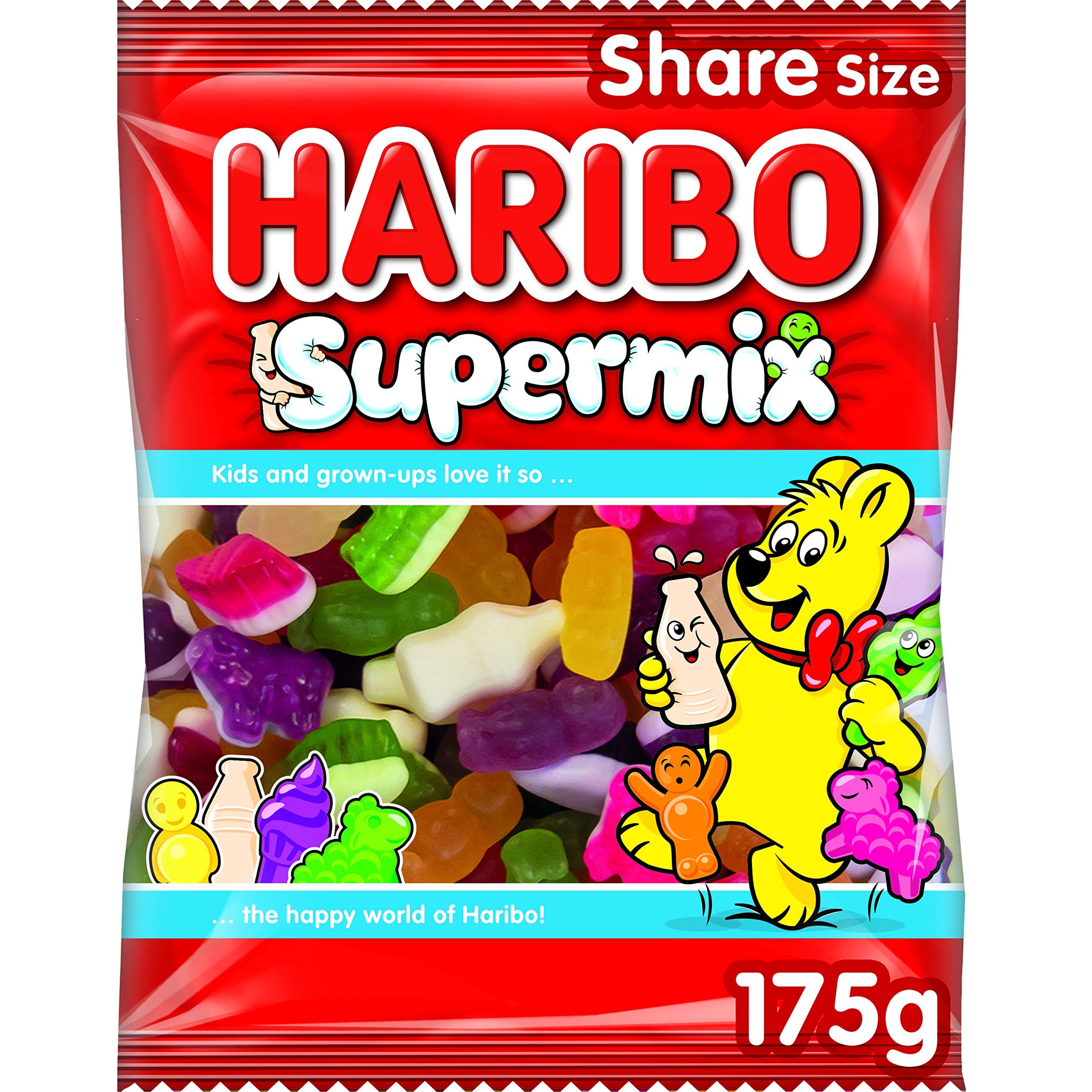 Haribo Flavour Gums, Supermix, 175g