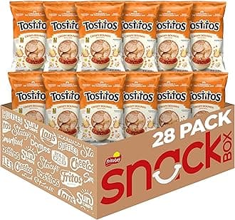 Crispy Rounds Tortilla Chips, 3 Ounce (Pack of 28)