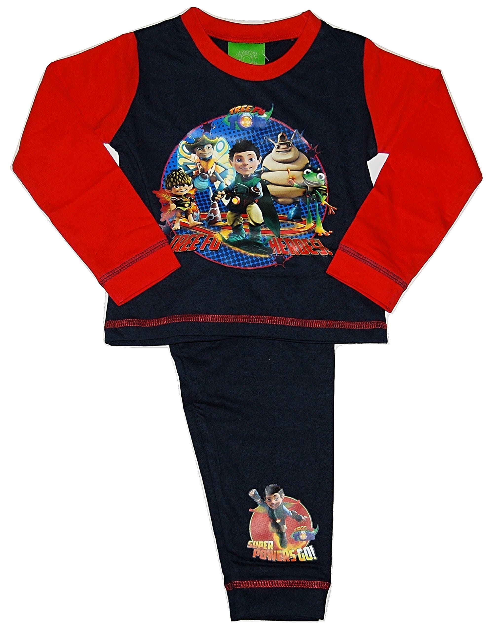 Tree Fu Tom Boys PJs Pyjamas Set 18-24 Months to 4-5 Years (18-24 Months)