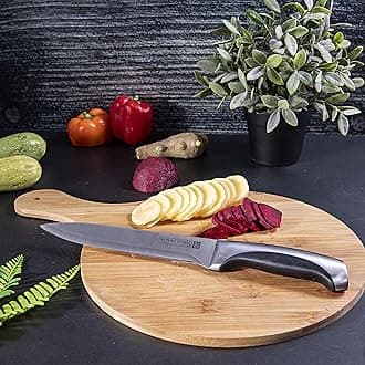 Utility Knife - All Purpose Small Kitchen Knife - Ultra Sharp Stainless Steel Blade, 8 Inch - Cooking Knife with Ergonomic Handle, Chef Knife, Suitable for Home and Restaurant