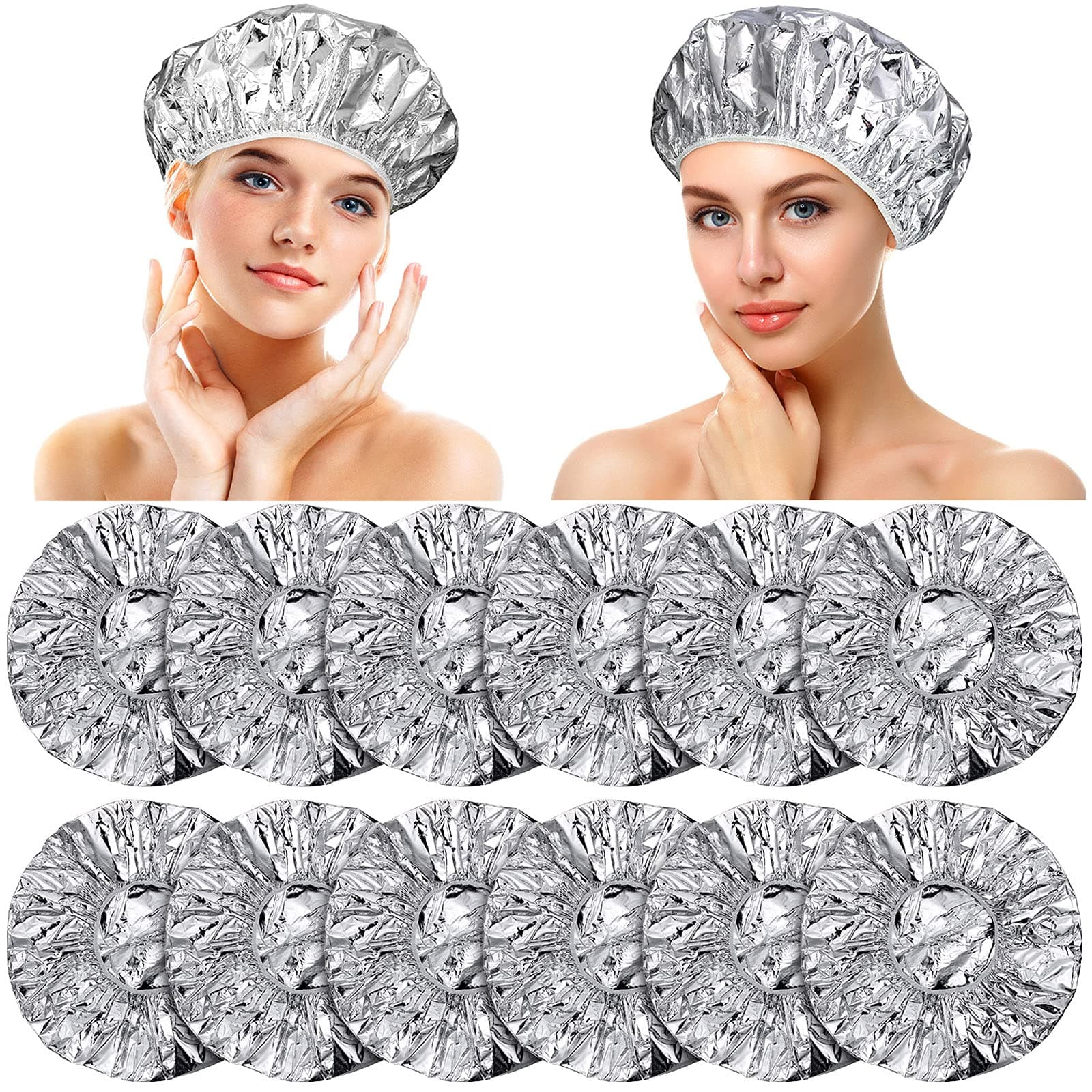 Deep Conditioning Caps Aluminum Foil