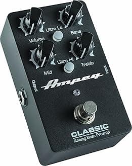 Ampeg Classic Analog Bass Preamp Pedal