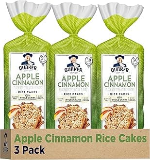 Large Rice Cakes, Apple Cinnamon, Pack of 3