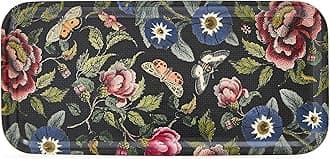 Spode Rectangle Birch Tray - Black, 31cm, CRCBK8843-XL