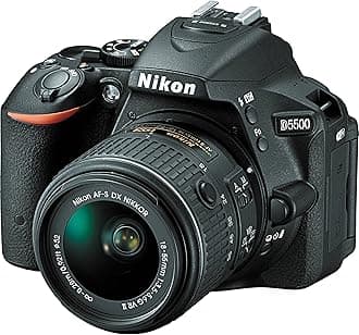 Nikon D5500 + AF-S DX NIKKOR 18-55mm f/3.5-5.6G VR II - digital cameras (Auto, Cloudy, Flash, Fluorescent, Incandescent, Manual, Shade, Children, Close-up (macro), Landscape, Night portrait, Party (indoor), Pet, Portrait, Black&White, Neutral, Vivid, Highlights, Movie, Single image, Slide show, Thumbnails, Optical, Battery)