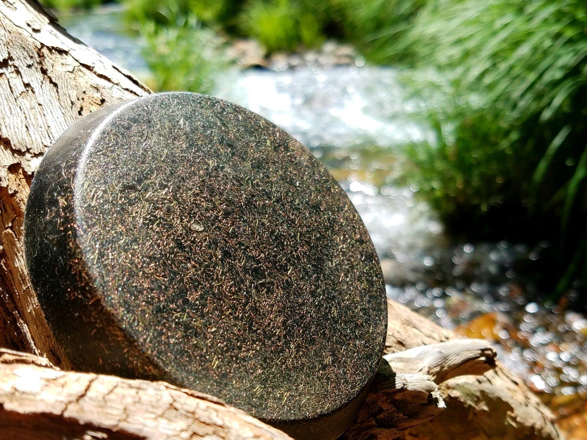 4" Drink Coaster Set - 4 Inch Orgonite Charging Plate Set of 4 - Black Sun Charging Disk - Water Energizing Orgone Generator