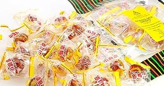 Golden Plum Crack Seed Drops | Hawaiian Favorite | Sweet, Sour, Salty Dried n Plum Hard Candy (3 Pounds)