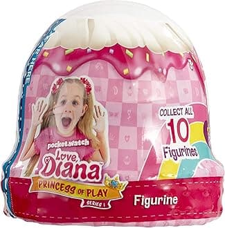 Love, Diana 918524.012 2.5" Diorama Figure-Includes Scented Doll and Accessories