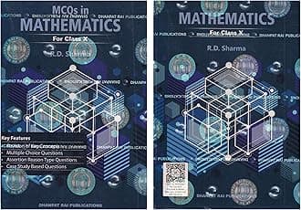 Rd Sharma Class 10 Maths 2025-26 CBSE Examinations | R D Sharma Class 10 Mathematics with MCQ Book (Set of 2 Books) (Bare Acts Without Notes)
