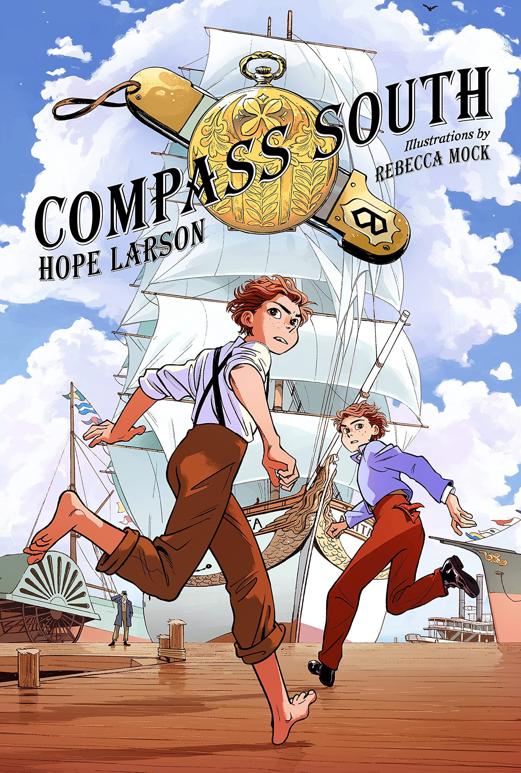 Square Fish Compass South: A Graphic Novel (Four Points, Book 1)