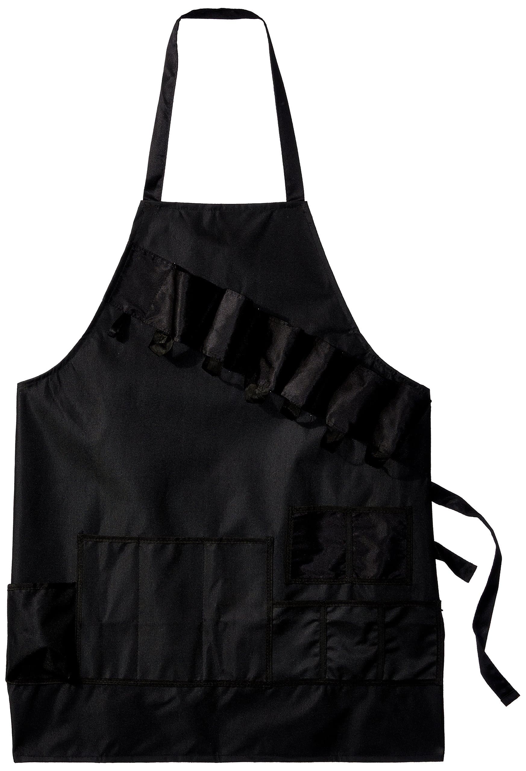 EZ Drinker Black Grill Master Grill Apron and Accessory - Holds Beverages and Tools