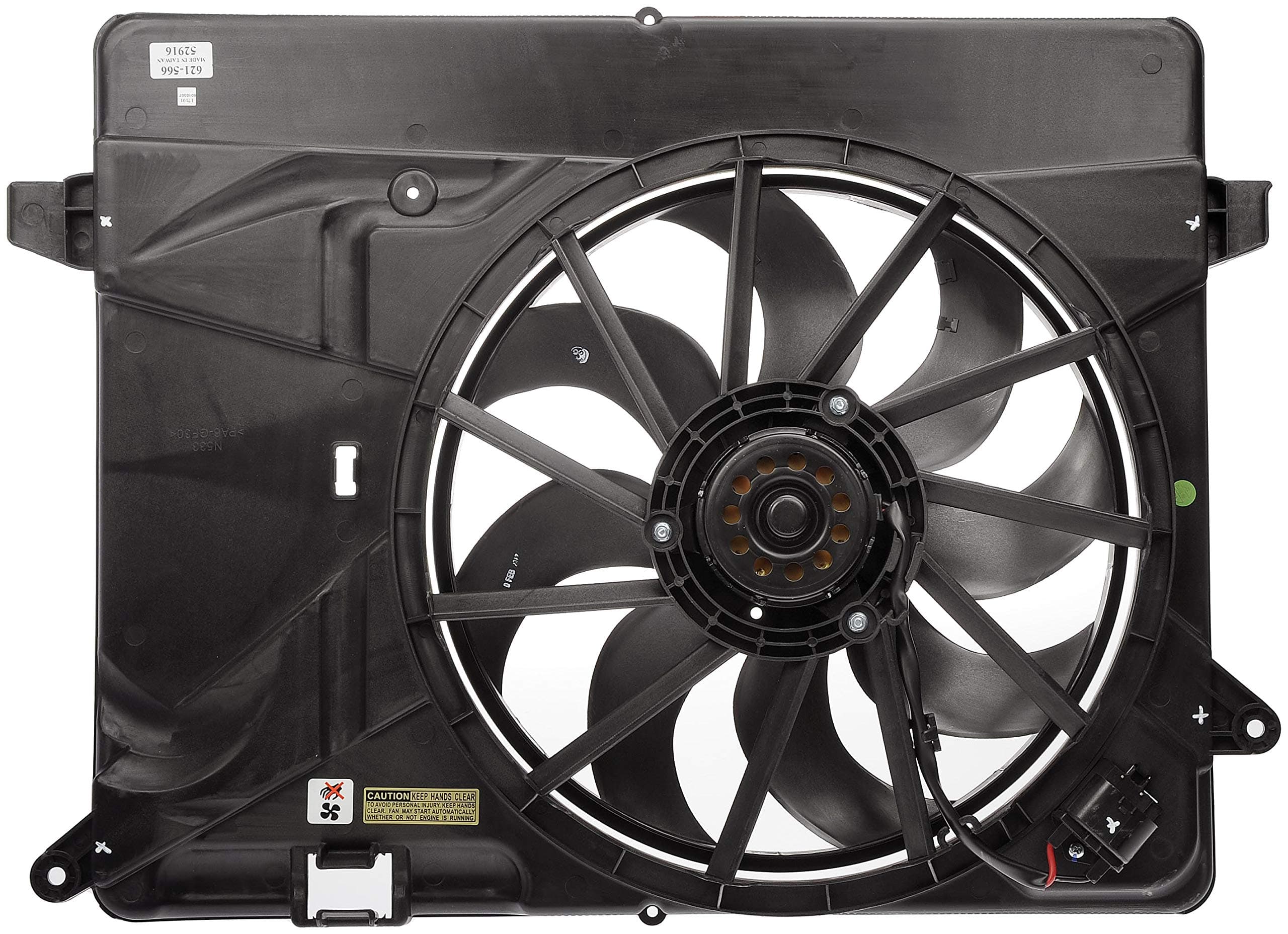 621-566 Engine Cooling Fan Assembly Compatible with Select Buick / Chevrolet Models