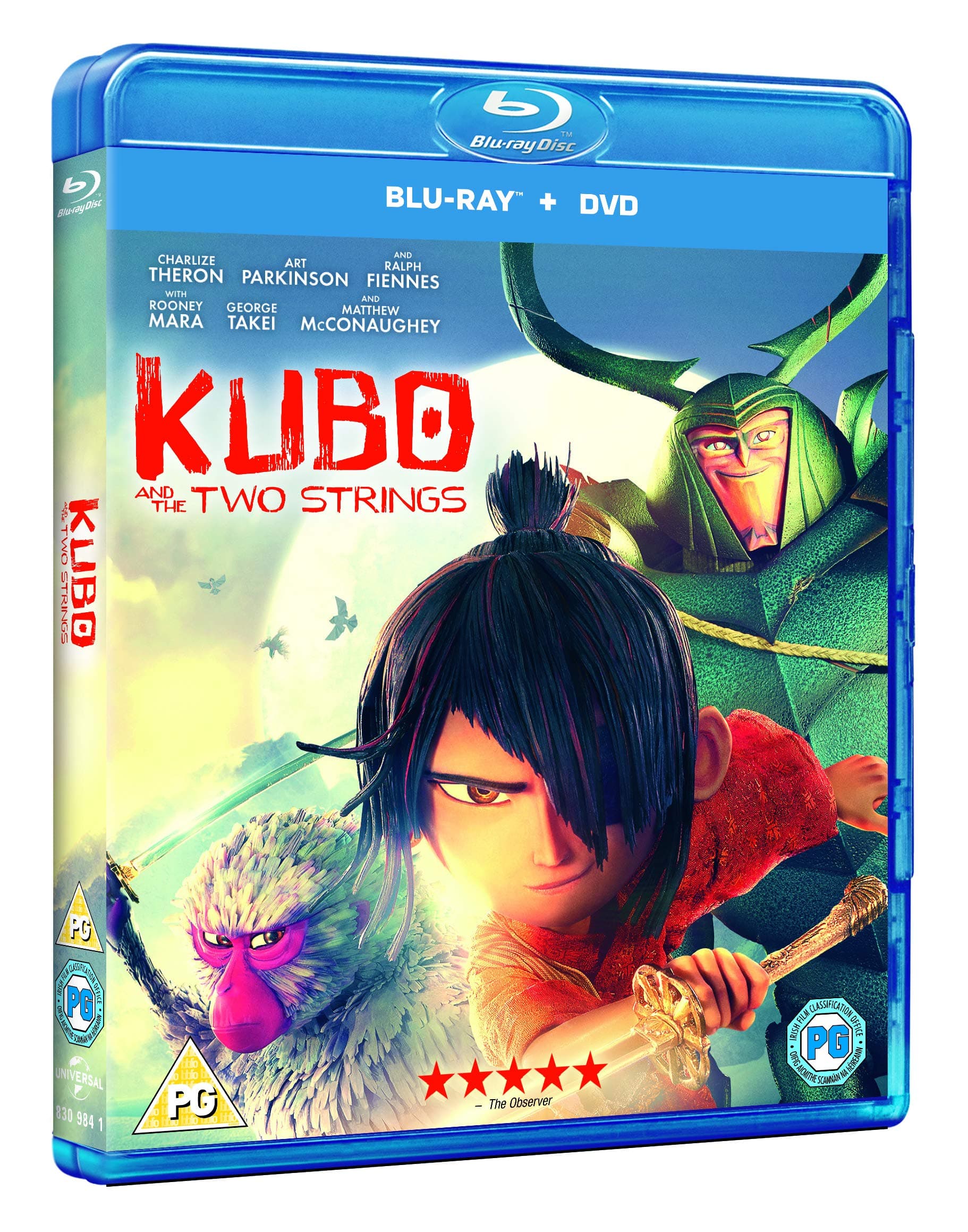 Kubo And The Two Strings (Blu-ray + Digital Download)