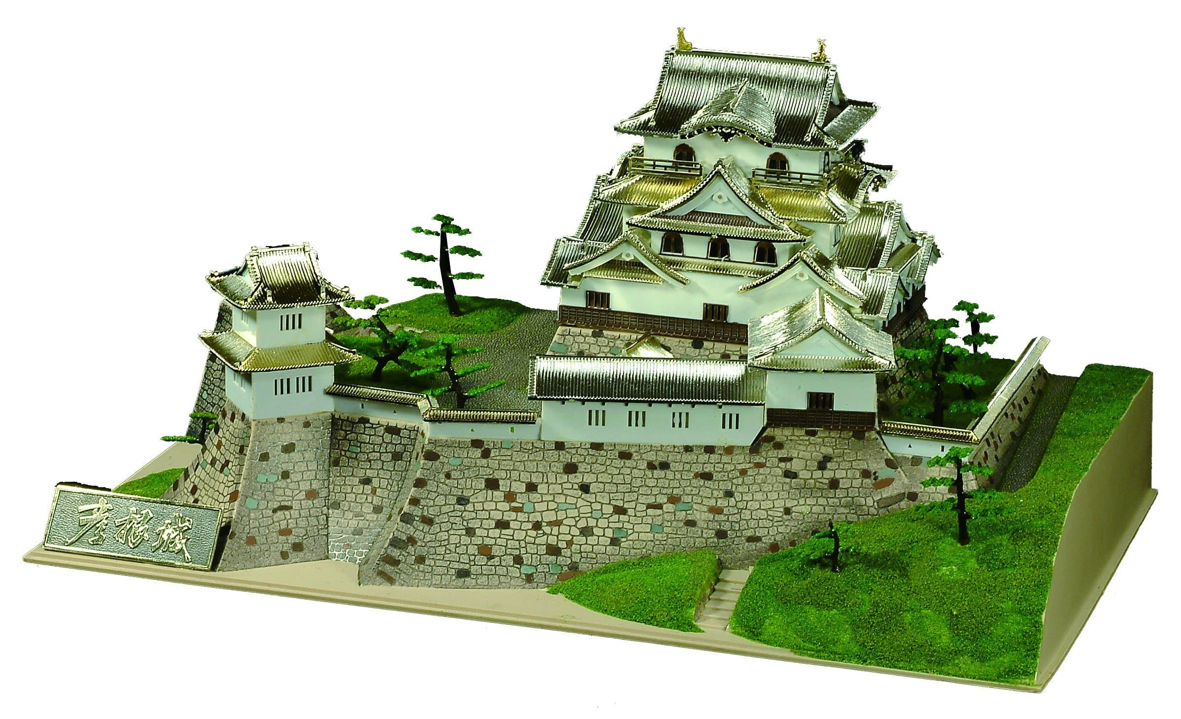 1/280 Hikone CastleProcessed by Gold Plating