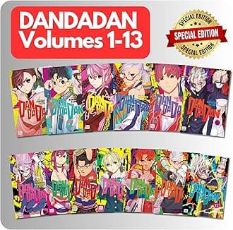 - DANDADAN Volumes 1-13 Ultimate Book Collection Manga Set by Yukinobu Tatsu | Ultimate Manga Bundle | English Language Edition | Collector’s Pack