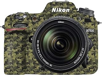 Premium DSLR Camera Scratchproof Protective Skin for Nikon D7500 - No Residue Removal, Bubble Free, Scratch Resistant, Stretchable, HD Quality Printed - HDCS01 (1 Unit)