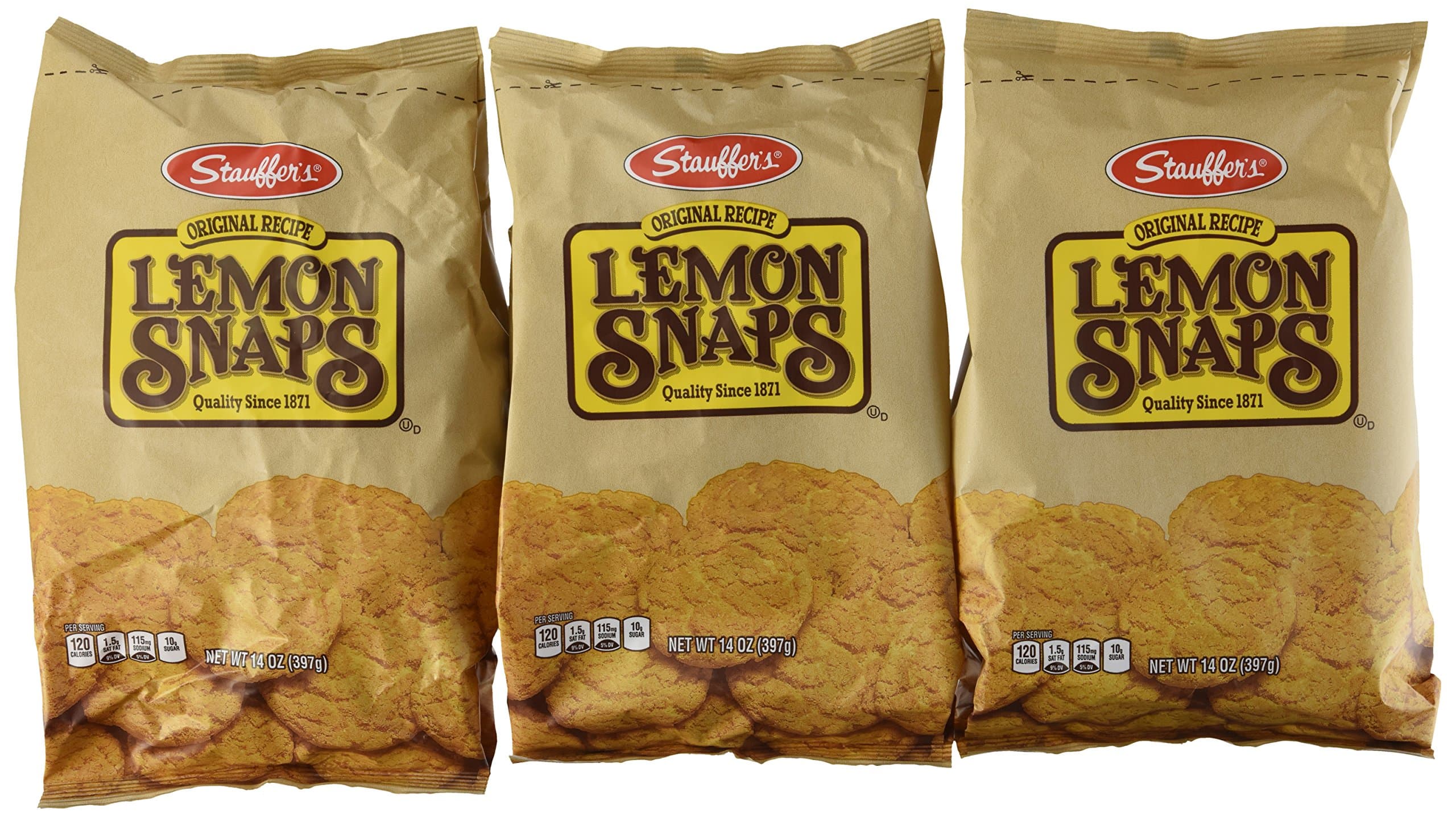 Lemon Snaps Cookies - [3 Pack]