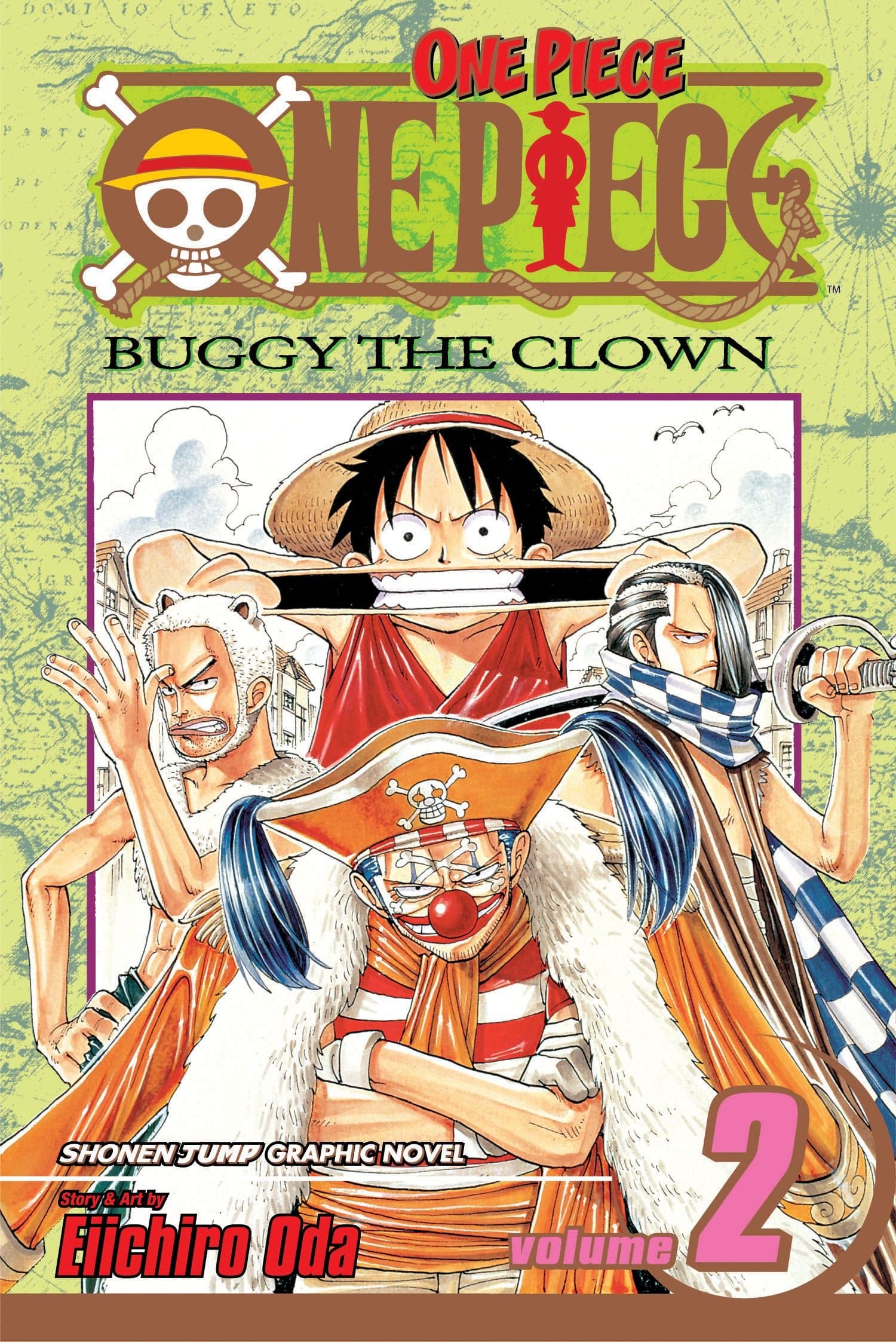 One Piece, Vol. 2: Buggy the Clown: Volume 2