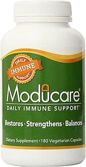 Moducare Daily Immune Support, Plant Sterol Dietary Supplement, 180 vegetarian capsules