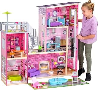 Kidkraft 65833 Building & Construction Toys Accessories For Girls 3 Years & Above,Multi Color