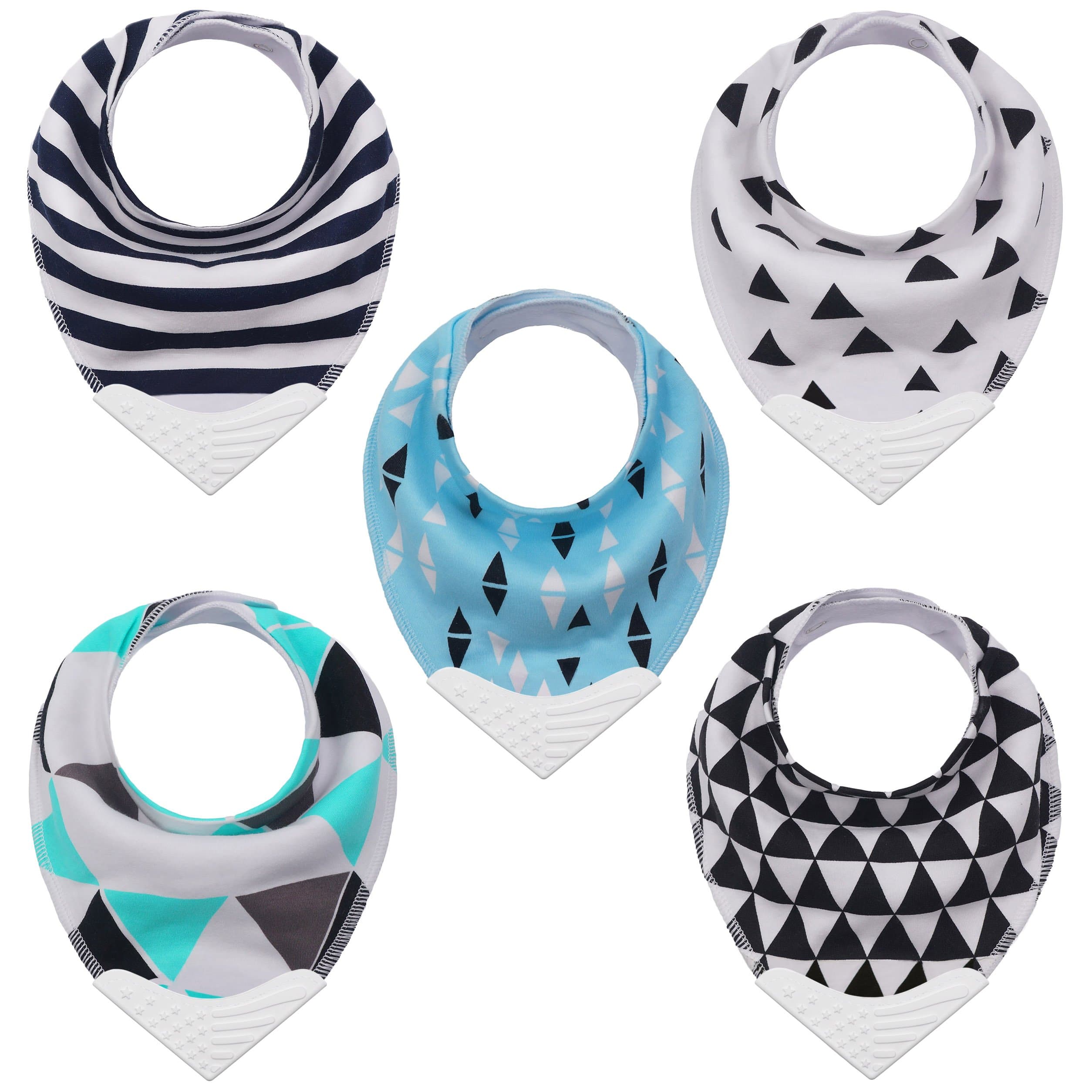 Giftty Baby Teething Bibs Set