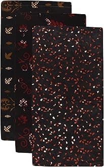 PAPAYA Men's Cotton Lungi (Multi-Coloured, 2.10 meters, Pack of 3)