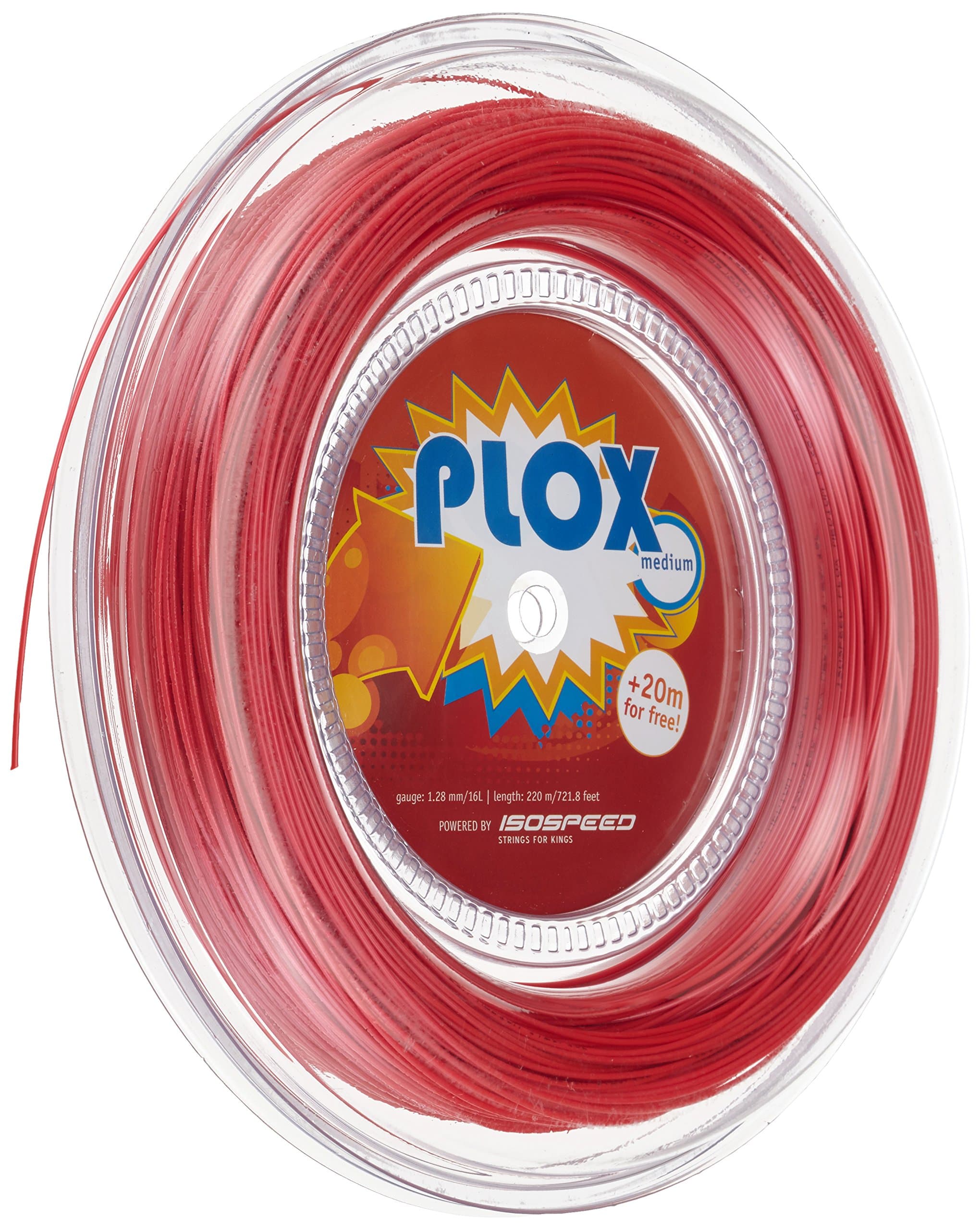 IsospeedTennis String 220 m red PLOX 30157