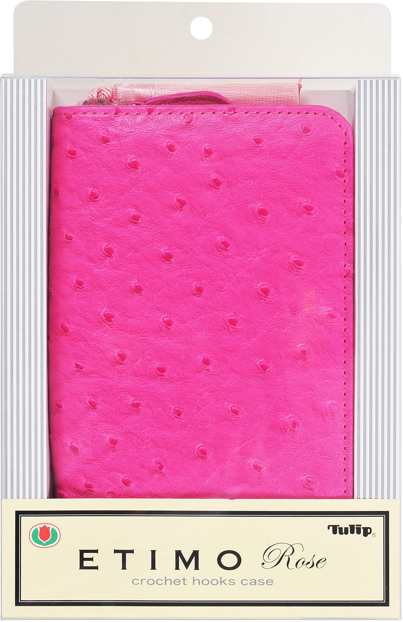Etimo Crochet Hook Case W/Tassel, Rose – Empty