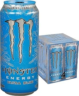 Energy, Ultra Blue, 16 fl oz, 4 Pack