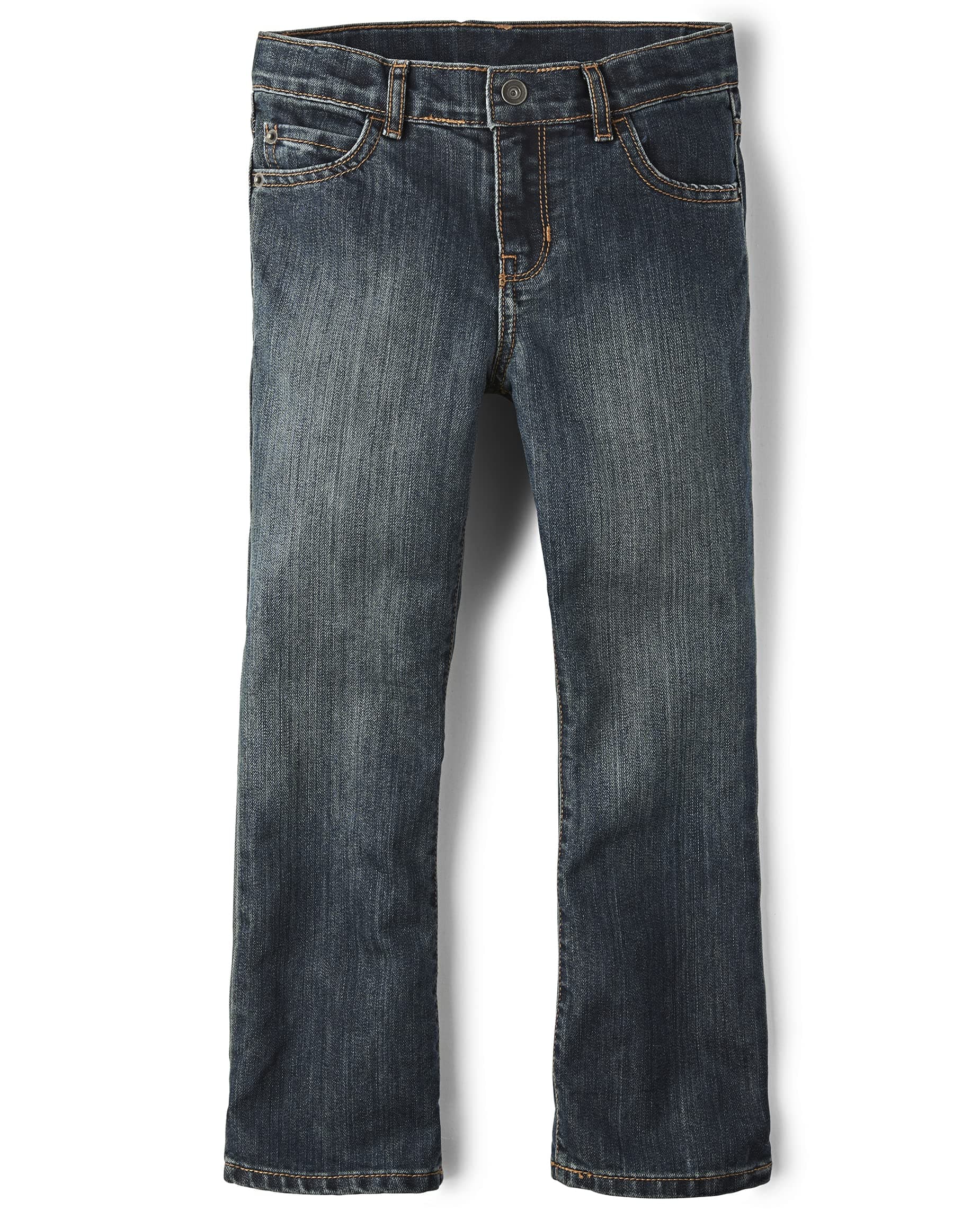 Boy's Basic Bootcut Jeans Pants