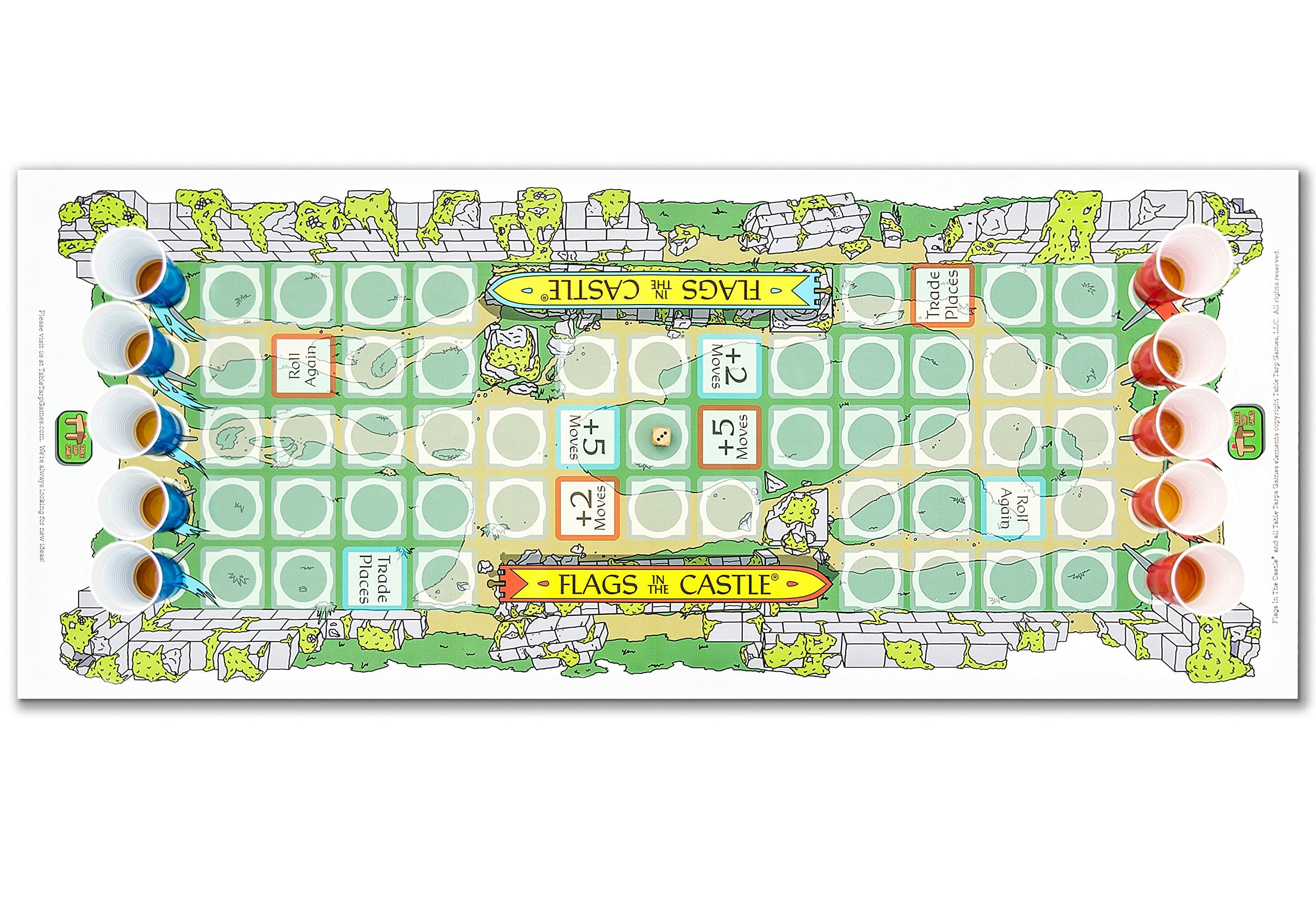 Flags in The Castle (a Drinking Board Game)