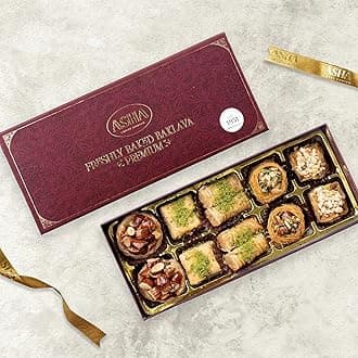 Baklava Assorted Sweets (Pack Of 2 X 250 Grams), Premium Sweets Perfect For Gifting And Snacking, Turkish Delight Made With Fresh Ingredients