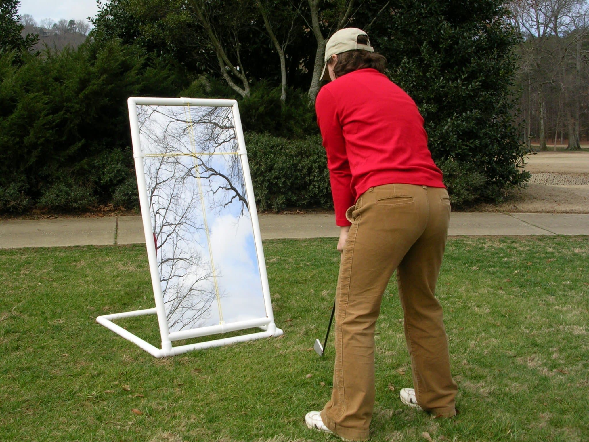 PVC Teaching & Training Golf Mirror